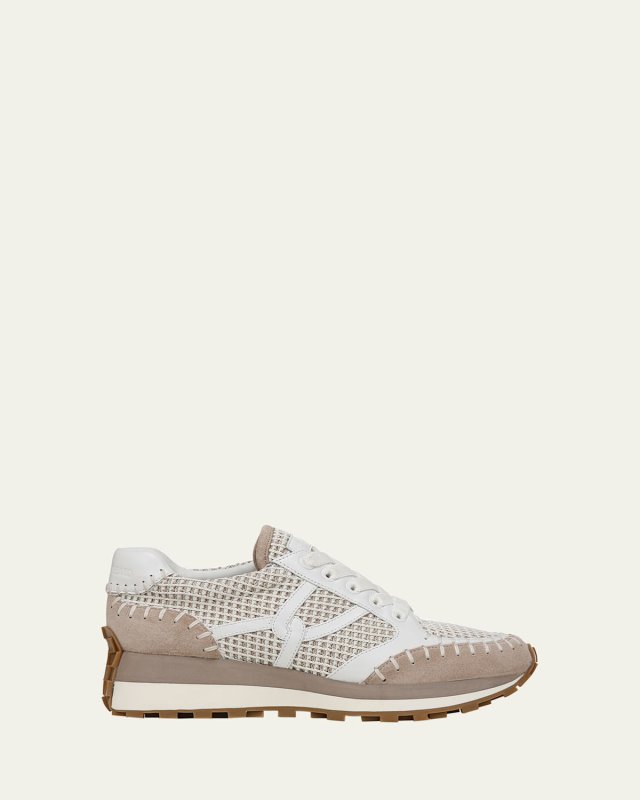 Valentina Mesh Net Retro Sneakers
